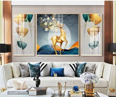 Tải file gốc Tranh treo pha lê gương FT47433 dùng cho in ấn