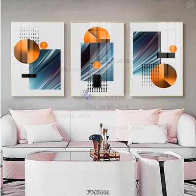 File tranh Tranh treo pha lê gương FT47444 (gốc) in vải canvas