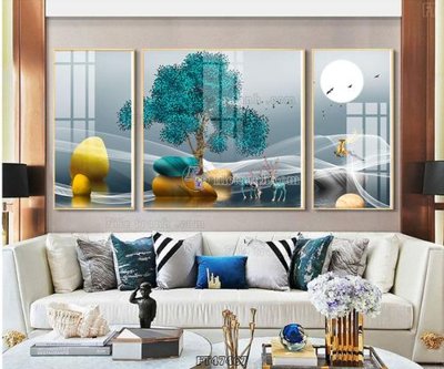 Tải xuống file tranh gốc Tranh treo pha lê gương FT47467 (PSD/TIFF)