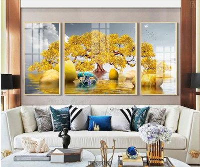 File gốc Tranh treo pha lê gương FT47469 (PNG) chất lượng cao