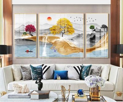 Tải file gốc Tranh treo pha lê gương FT47517 (in khổ lớn) không mờ