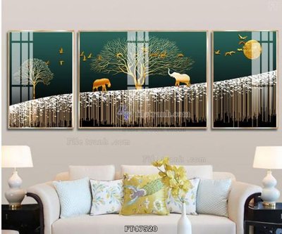 File ảnh Tranh treo pha lê gương FT47520 (gốc) in standee