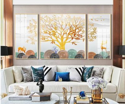 Cung cấp file tranh gốc Tranh treo pha lê gương FT47544 độc quyền