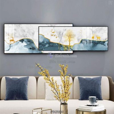 File tranh Tranh treo pha lê gương FT47686 (bản gốc) in canvas