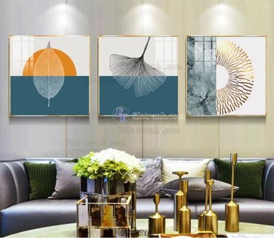 File tranh Tranh treo pha lê gương FT47730 (bản gốc) in lụa dán tường