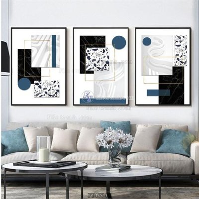 File gốc Tranh treo pha lê gương FT47743 (phong cách) tối giản