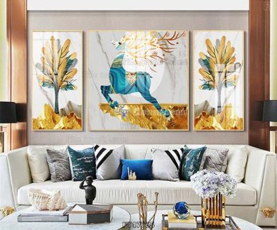 File gốc Tranh treo pha lê gương FT47765 (bản quyền) cho in ấn