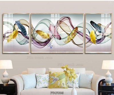 Download file Tranh treo pha lê gương FT47805 (gốc) in mica đèn LED