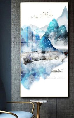 File tranh gốc File tranh hiện đại pha lê gương FT501 (bản quyền) độc đáo