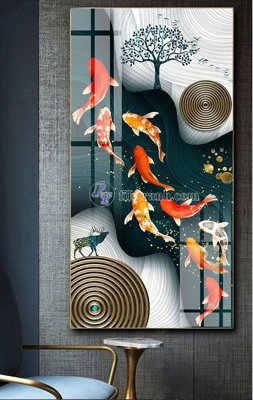 Download file gốc File tranh hiện đại pha lê gương FT524 (in mica) trong suốt