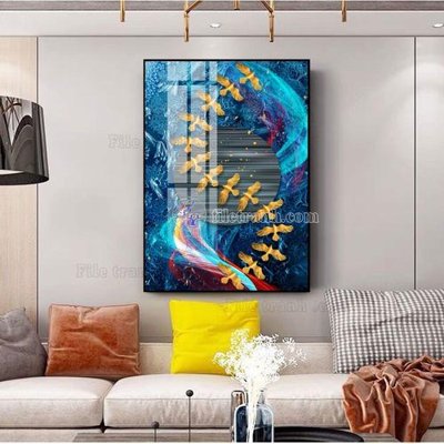 Tải file File tranh hiện đại pha lê gương FT530 (gốc) làm file tranh quảng cáo