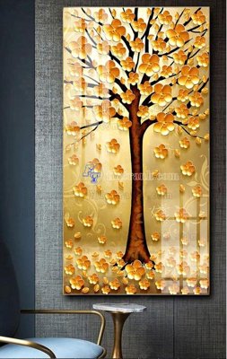 Download file tranh PSD File tranh hiện đại pha lê gương FT557 để chỉnh sửa