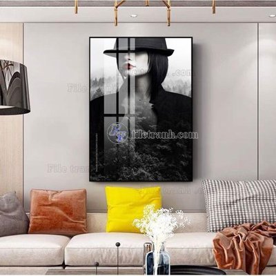 Download file tranh File tranh hiện đại pha lê gương FT575 (file gốc PSD)