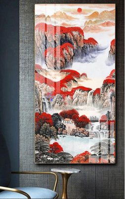 File gốc File tranh hiện đại pha lê gương FT581 (in 3D) nghệ thuật