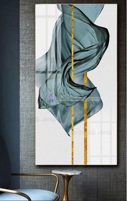 File tranh trang trí File tranh hiện đại pha lê gương FT595 (tải file gốc)