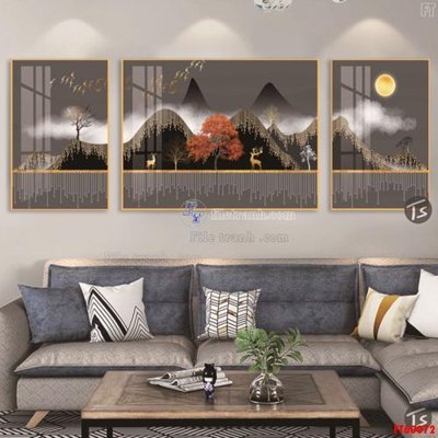 Tải file gốc File tranh hiện đại pha lê gương FT60072 (in khổ lớn) không mờ