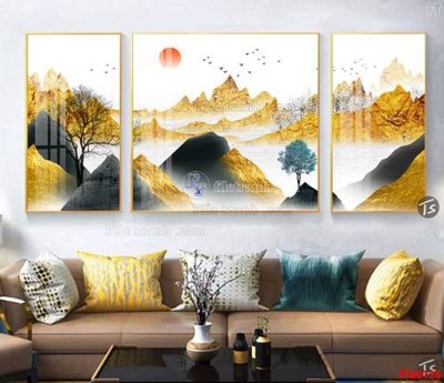 File gốc File tranh hiện đại pha lê gương FT60126 (chuẩn màu) cho in offset