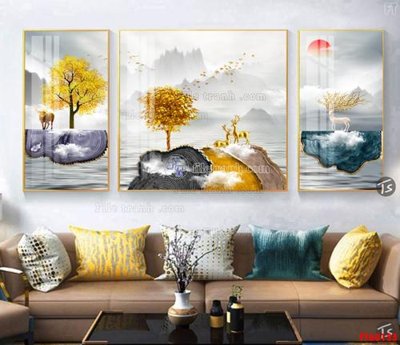 File tranh gốc File tranh hiện đại pha lê gương FT60135 (bản quyền) file PSD