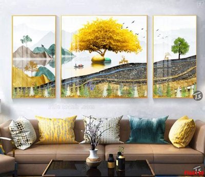 File tranh File tranh hiện đại pha lê gương FT60140 (ảnh gốc) chi tiết rõ ràng