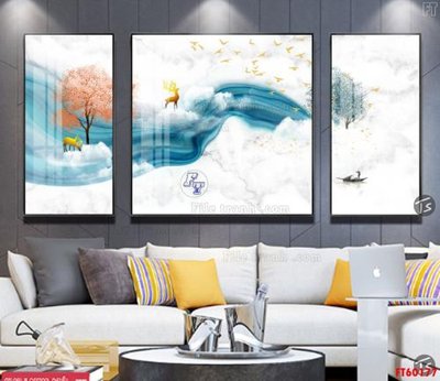 Download file File tranh hiện đại pha lê gương FT60177 (chuẩn in) File tranh hiện đại pha lê gương FT60177