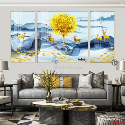 File gốc File tranh hiện đại pha lê gương FT60293 (vector) cho in ấn