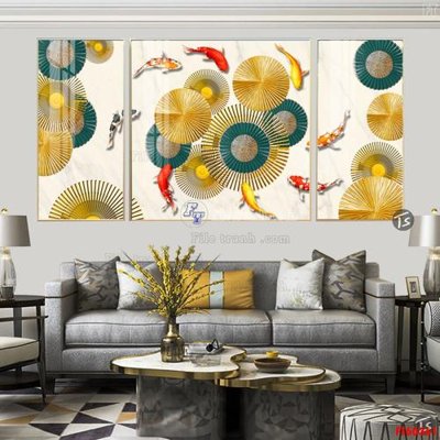 File ảnh File tranh hiện đại pha lê gương FT60361 (gốc) trang trí khách sạn