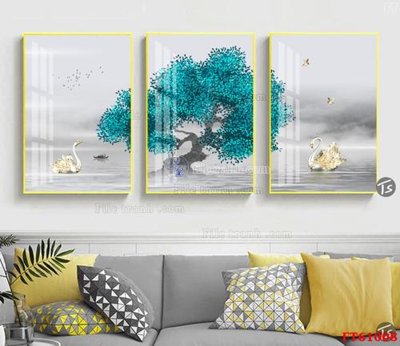 Chi tiết file ảnh Tranh treo pha lê gương FT 61008 sắc nét