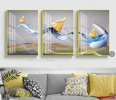 Tệp tin gốc Tranh treo pha lê gương FT 61026 (chất lượng cao) Tranh treo pha lê gương FT 61026