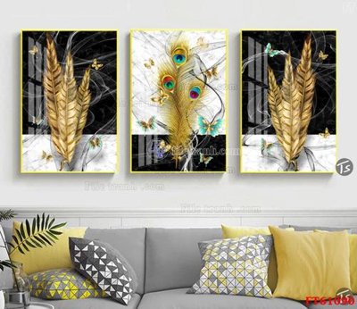 File tranh Tranh treo pha lê gương FT 61090 (bản gốc) trang trí văn phòng