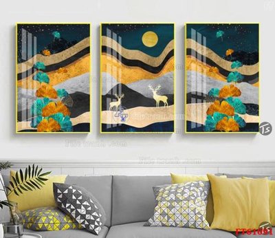 Download file Tranh treo pha lê gương FT 61091 (gốc) cho xưởng in