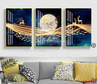 File gốc Tranh treo pha lê gương FT 61097 (dành cho quảng cáo)