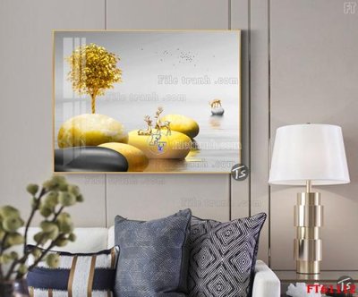 Tải file Tranh treo pha lê gương FT 61112 (gốc) chủ đề tâm linh