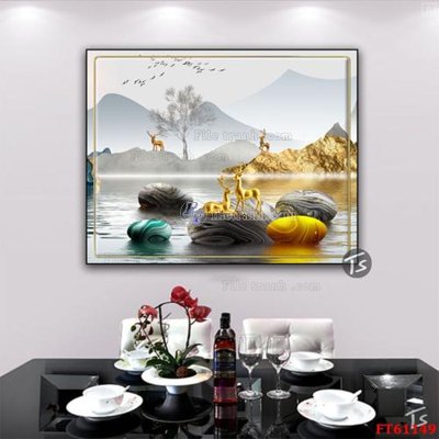 File PSD Tranh treo pha lê gương FT 61149 (chất lượng in ấn)