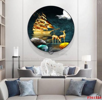 Chi tiết file ảnh Tranh treo pha lê gương FT 61224 sắc nét