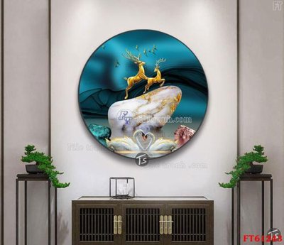 Tải về file gốc Tranh treo pha lê gương FT 61243 (dùng cho in quảng cáo)