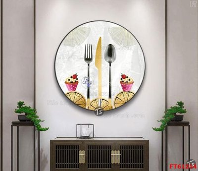 File tranh Tranh treo pha lê gương FT 61254 (gốc) in film