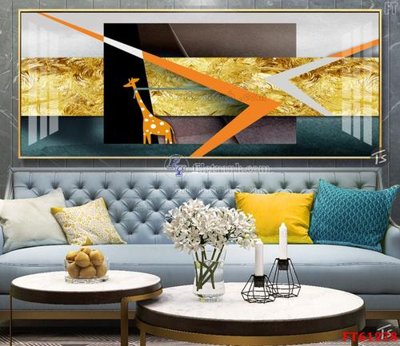 File gốc Tranh treo pha lê gương FT 61278 (in ấn) màu sắc trung thực