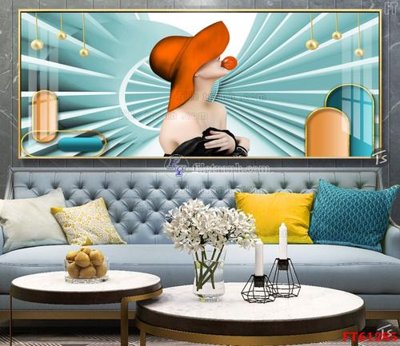 File gốc Tranh treo pha lê gương FT 61285 (in mica) làm quà tặng