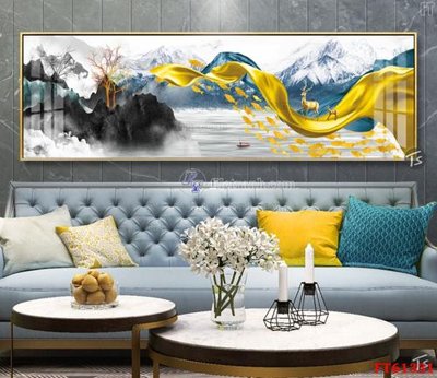 File ảnh gốc Tranh treo pha lê gương FT 61331 (chuyên in mica)