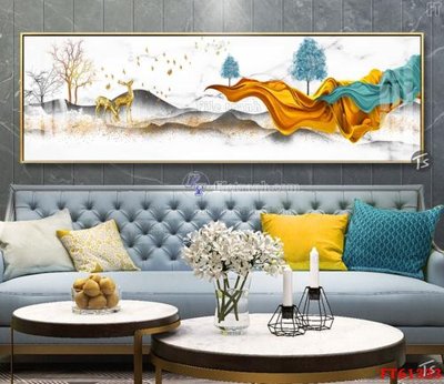 File tranh quảng cáo Tranh treo pha lê gương FT 61333 (file gốc) chuyên nghiệp