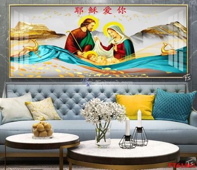 File in ấn Tranh treo pha lê gương FT 61361 chuyên nghiệp