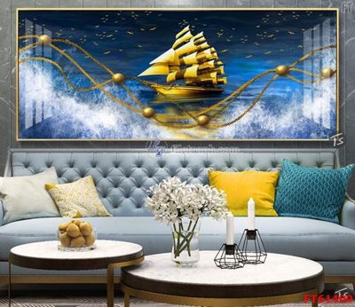 File tranh Tranh treo pha lê gương FT 61400 (gốc) in backlit film