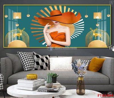 Download file gốc Tranh treo pha lê gương FT 61444 (độ nét cao)