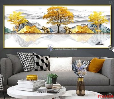 File ảnh Tranh treo pha lê gương FT 61459 (gốc) cho trang trí nội thất