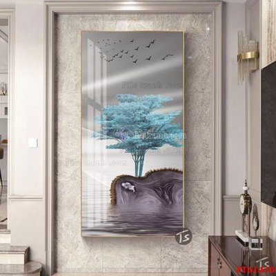 File gốc Tranh treo pha lê gương FT 61470 (chuẩn màu) cho in offset