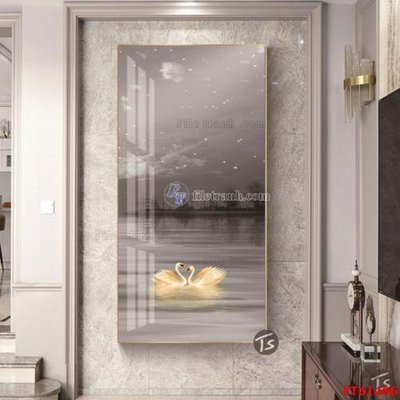 File PSD in ấn Tranh treo pha lê gương FT 61486 (chất lượng cao)