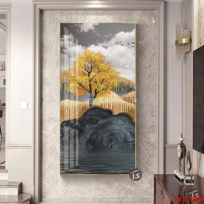 File tranh Tranh treo pha lê gương FT 61498 (gốc) phong cách tối giản