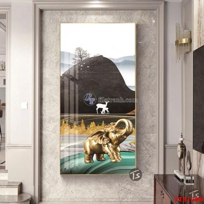 File tranh Tranh treo pha lê gương FT 61508 (bản gốc) treo quán cafe