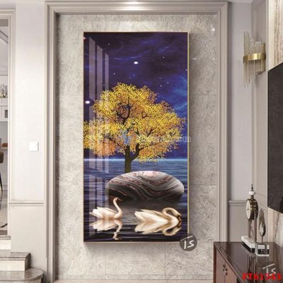 File gốc Tranh treo pha lê gương FT 61543 (ảnh chi tiết) để in trần