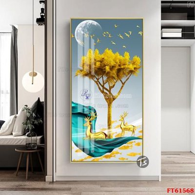 Tải xuống file tranh gốc Tranh treo pha lê gương FT 61568 (PSD/TIFF)